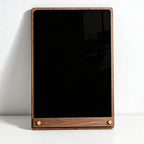 CouldNook Freestanding Wooden Frame Mini Chalkboard - Rewritable Tabletop