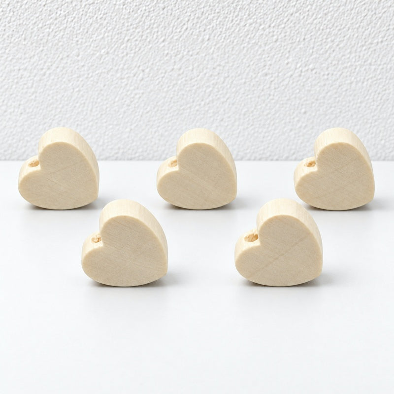 CouldNook Shaped Wood Beads - Stars Hearts and Animal Outlines