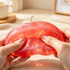 CouldNook Apple Squeeze Toy - Translucent Fruit Shape