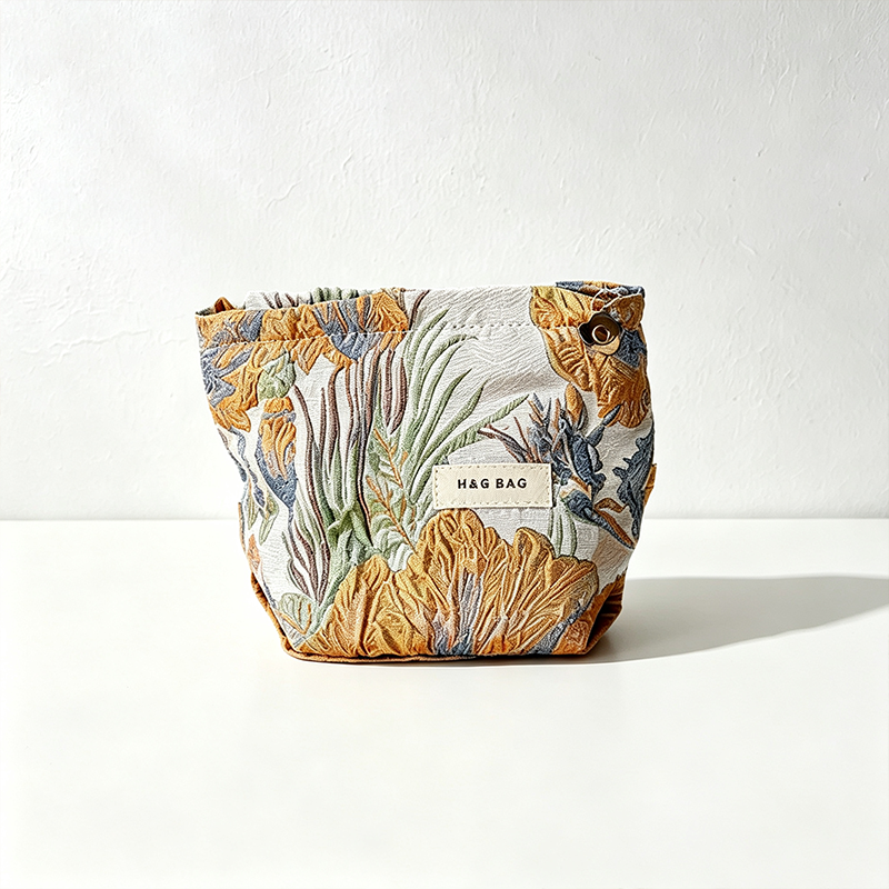 CouldNook Botanical Cosmetic Bag - Vanity Storage Accent