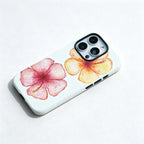 CouldNook Floral Phone Case - Watercolor Flower Pattern Cover
