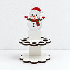 CouldNook Christmas Money Holder - Character Topper and Tiered Stand