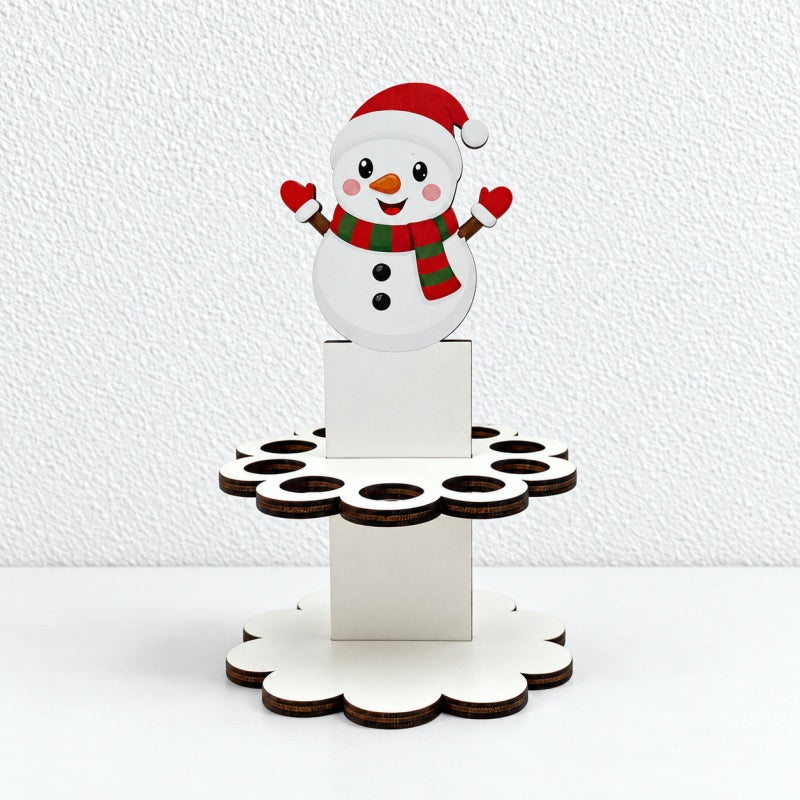 CouldNook Christmas Money Holder - Character Topper and Tiered Stand