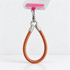 CouldNook Wrist Strap - Rounded PU Loop and Metal Clip Attachment
