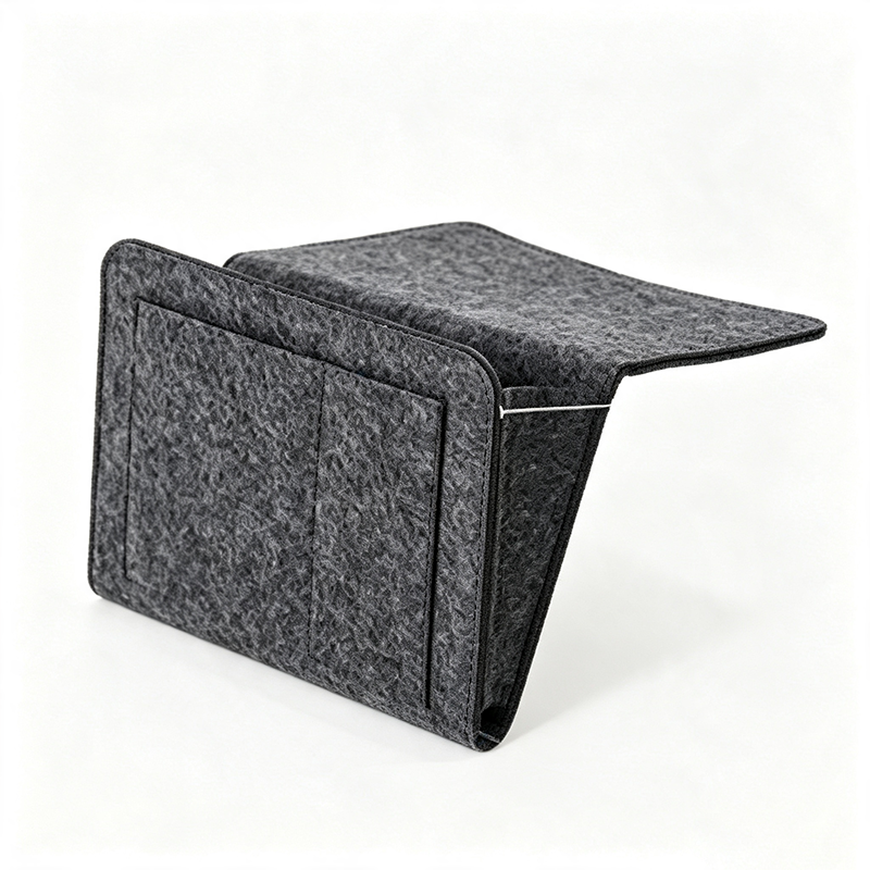 CouldNook Felt Bedside Organizer Bag for Calm Bedroom Storage