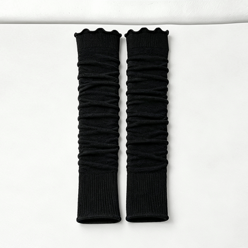 CouldNook Soft Slouchy Ribbed Mid Calf Socks - Everyday Footwear Accent