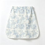 CouldNook Blue Toile Waist Apron - Clean Illustrated Coverage