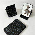 Black Base Blue Floral