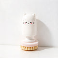 CouldNook Cat Dish Brush - Rounded Handle And Replaceable Circular Head