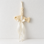 CouldNook Fish Bell Hanging - Ribbon Bow And Long Draping Tails