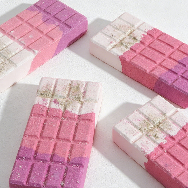 CouldNook Rectangular Bath Salt Block - Floral Layered Soak