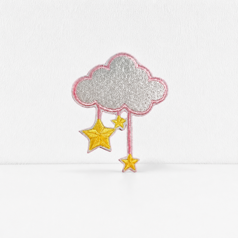 CouldNook Celestial Embroidered Patch - Stars Moons and Sky Motifs