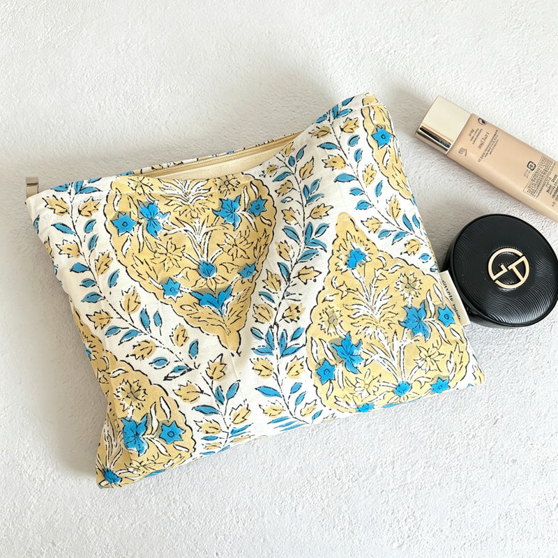 CouldNook Floral Cosmetic Bag - Six Zippered Travel Designs