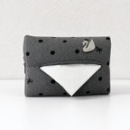 CouldNook Polka Dot Car Tissue Holder - Visor Mounting Straps