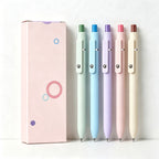 CouldNook Retractable Gel Pen 5PCS Set - Coordinated Writing Colors