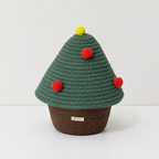 CouldNook House Shaped Cotton Rope Storage Basket - Roof Lid