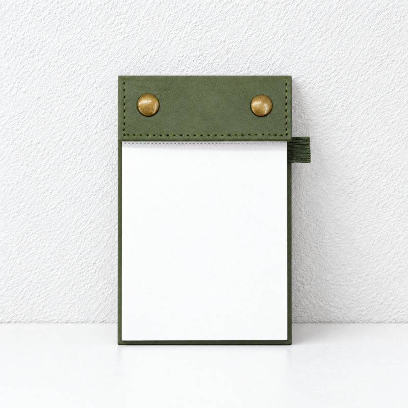 CouldNook A6 Refillable Memo Pad - Snap Button Cover