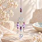 CouldNook Celestial Suncatcher - Sun Moon Star Charms