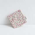 White Small Floral Coaster
