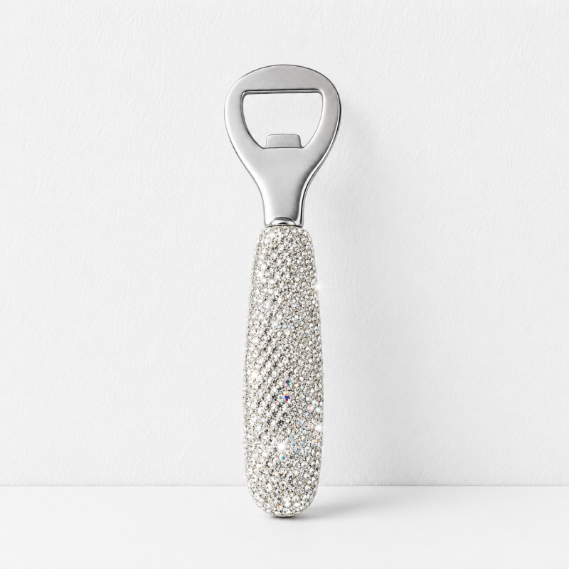 CouldNook Rhinestone Bottle Opener - Stainless Beer Tool