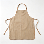 CouldNook Striped Bib Apron - Bright Piped Kitchen Cover