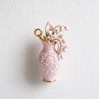 CouldNook Jewelry Pendant - Miniature Floral Vases and Decorative Charm Selections