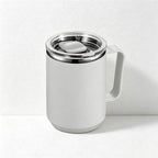 CouldNook Lidded Coffee Mug - Sliding Sip Cover and Side Handle