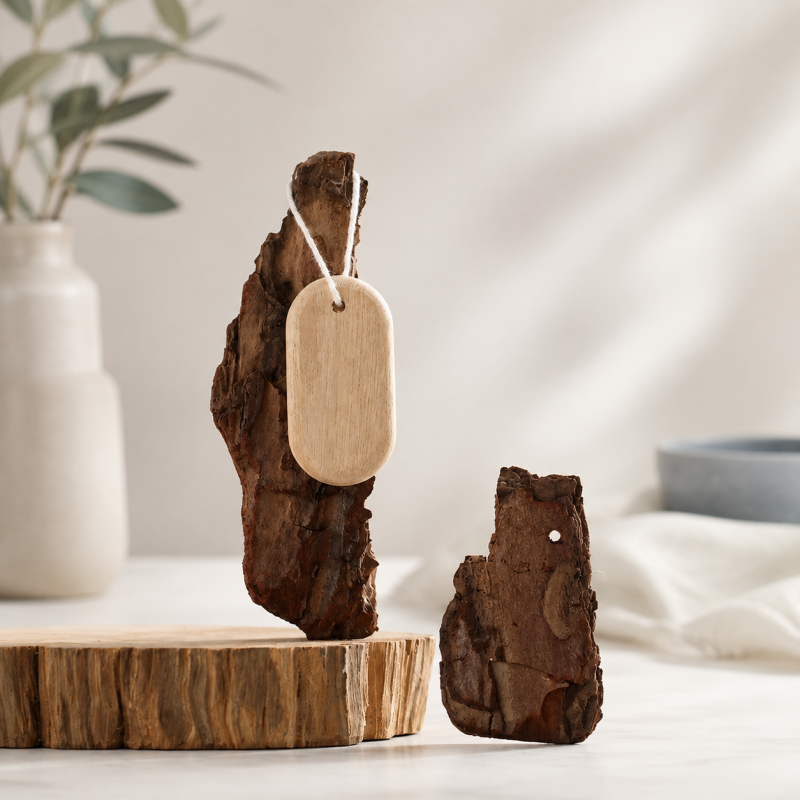 CouldNook Camphor Wood Closet Block Set - Loop Hanger Design