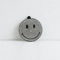 CouldNook Rhinestone Smiley Face Charm - Star Bag Pendant