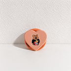 CouldNook Heart Magnetic Phone Stand - Printed Acrylic Face and Pop-Out Support