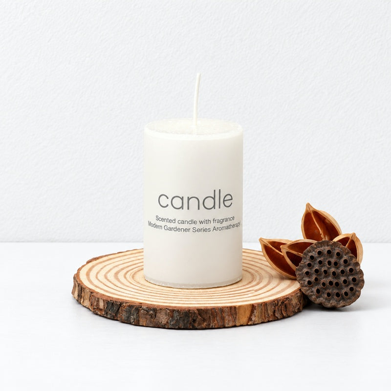 CouldNook Pillar Candle - Classic Ivory Cylinder Collection Accent