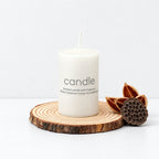 CouldNook Pillar Candle - Classic Ivory Cylinder Collection Accent