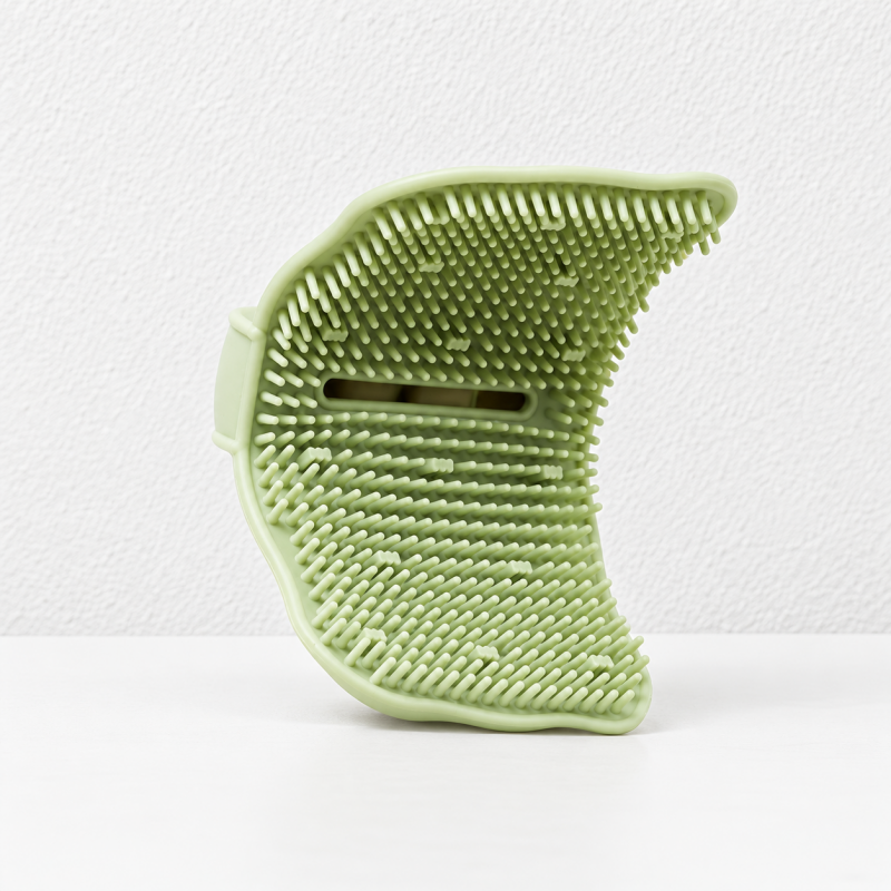 CouldNook Flexible Vegetable Brush - Dense Cleaning Nubs And Finger Strap