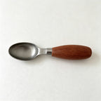 CloudNook Faux Wood Handle Ice Cream Spoon‑Kitchen Wear Accent