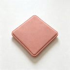 CloudNook Faux  PU Folding Mirror‑Portable Double Sided Compact Mirror