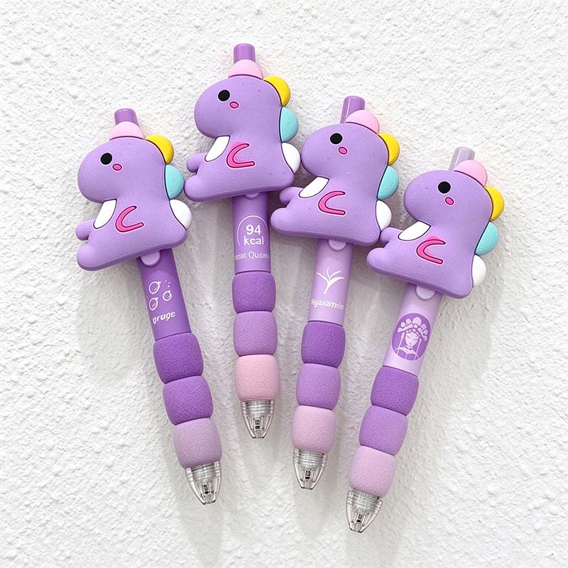 CouldNook Character Gel Pen - Expressive Topper And Segmented Grip