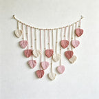 CoodNook Wall Hanging-Handwoven Boho Macrame Photo Display Decor