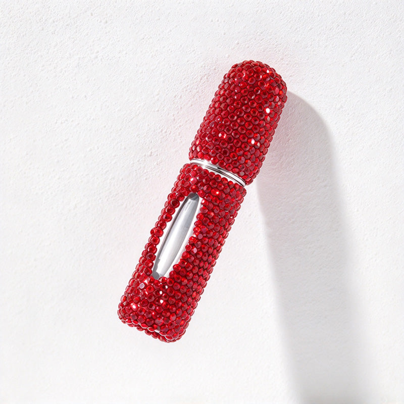 CouldNook Rhinestone Perfume Atomizer - Viewing Window and Bottom Refill Opening
