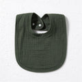 Four-Layer Cotton Gauze Bib with Bound Edges