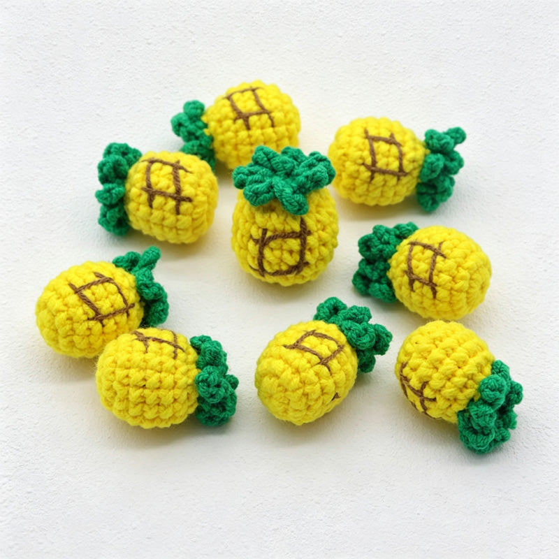 CouldNook Yarn Produce Accessory - Six Mini Fruit Shapes
