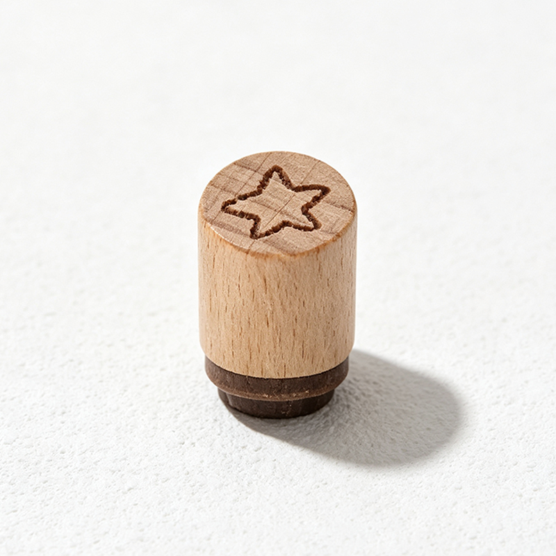 CouldNook Beech Wood Stamp - Small Forest Motifs Collection