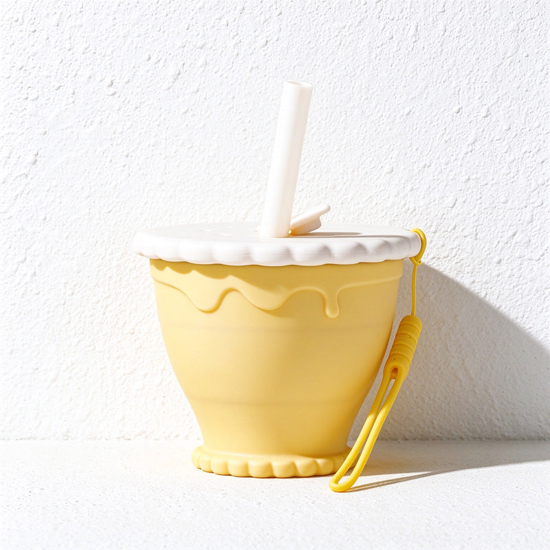CouldNook Collapsible Travel Cup - Cookie Lid Design