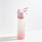 CouldNook Misting Water Bottle - Trigger Spray and Separate Drinking Opening