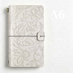 CouldNook A6 Floral Travel Notebook - Snap Closure Collection