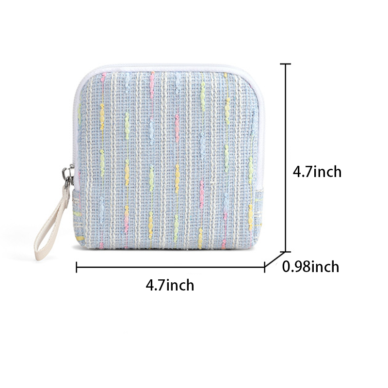CouldNook Pleated Square Travel Jewelry Case - Welcoming Home Companion