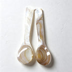 CouldNook Natural Shell Tasting Spoon - Neat Countertop Presence