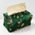CouldNook Bird Pattern Tissue Holder - Woven Tabletop Cover