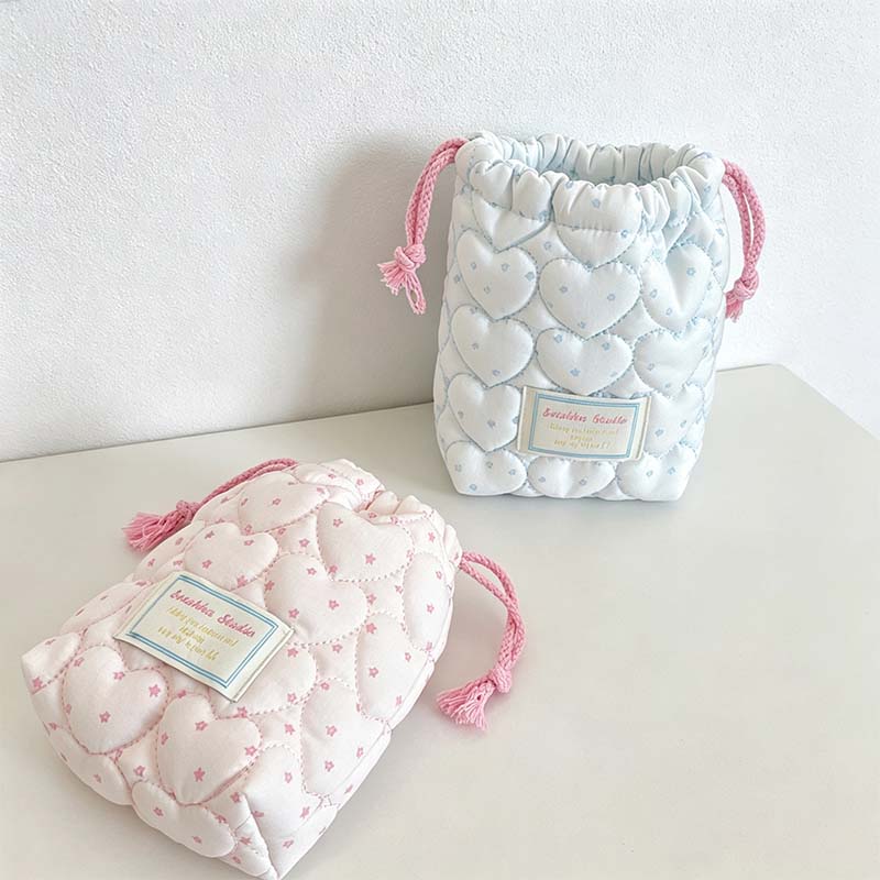 CouldNook Instant Camera Drawstring Pouch - Quilted Star Pattern
