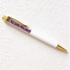 CouldNook Chip Filled Ballpoint Pen - Clear Chamber And Contrasting Barrel