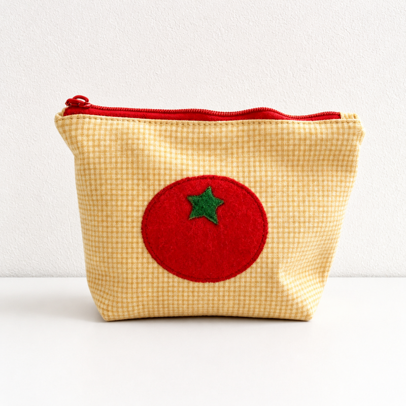 CouldNook Drawstring Coin Purse - Tomato Patch Color Designs
